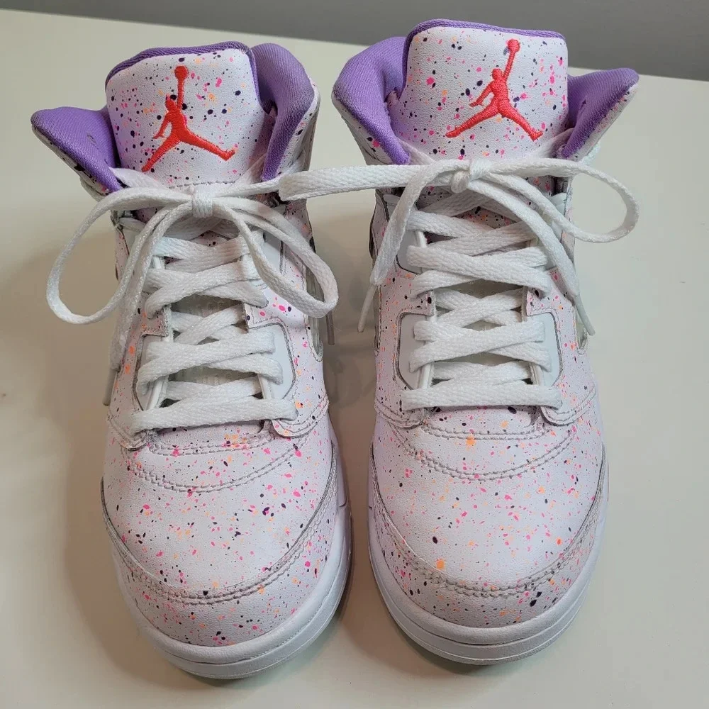 Air Jordan 5 Retro GS 'Easter' Size 2.5 Youth with Box
